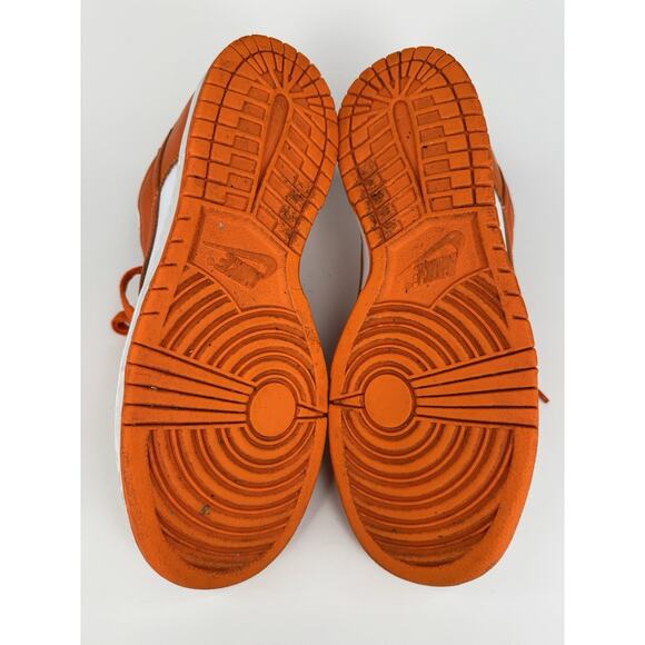 Nike Dunk Low Retro Syracuse Mens Size 8 2020 School Street Fan CU1726-101 - Picture 13 of 14